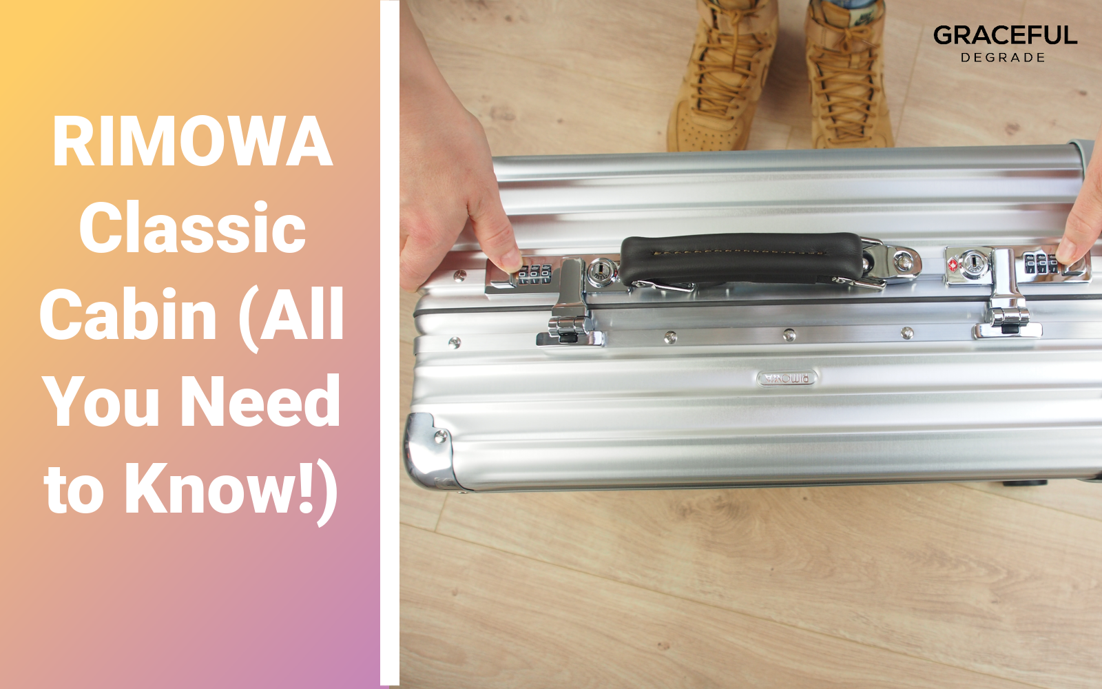 Rimowa Classic Flight Multiwheel Cabin, UNBOXING