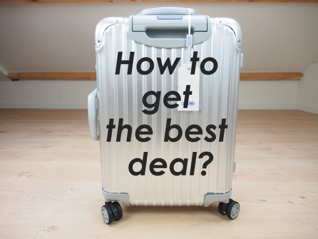 How to get the best deals on a Rimowa