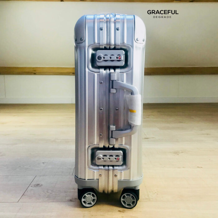 RIMOWA - A carry-on suitcase that can be easily stashed away – the RIMOWA  Original Cabin in Silver.