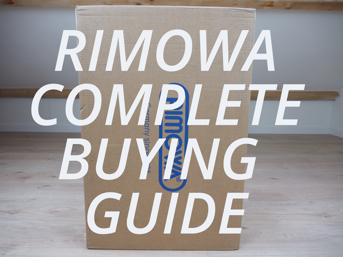 Rimowa Size Chart