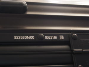 rimowa serial number location