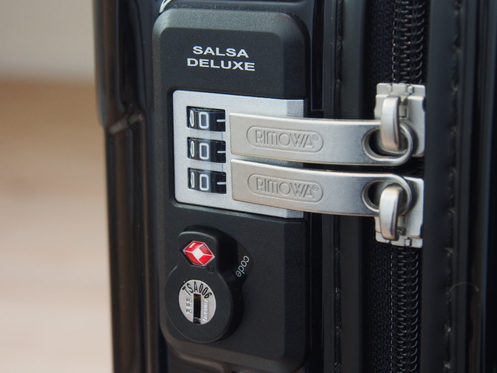 TSA-lock on Rimowa Salsa Deluxe