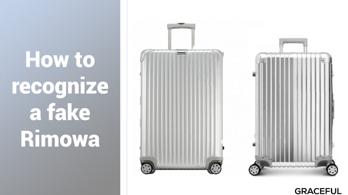 How to recognize a fake Rimowa