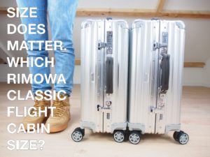 Size does matter: Which Rimowa Classic Flight Cabin Size?