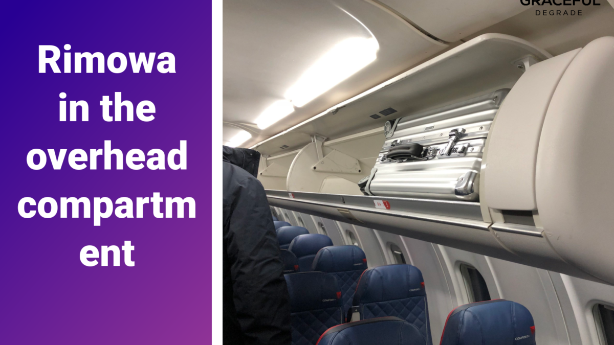 Rimowa cabin sales plus too big