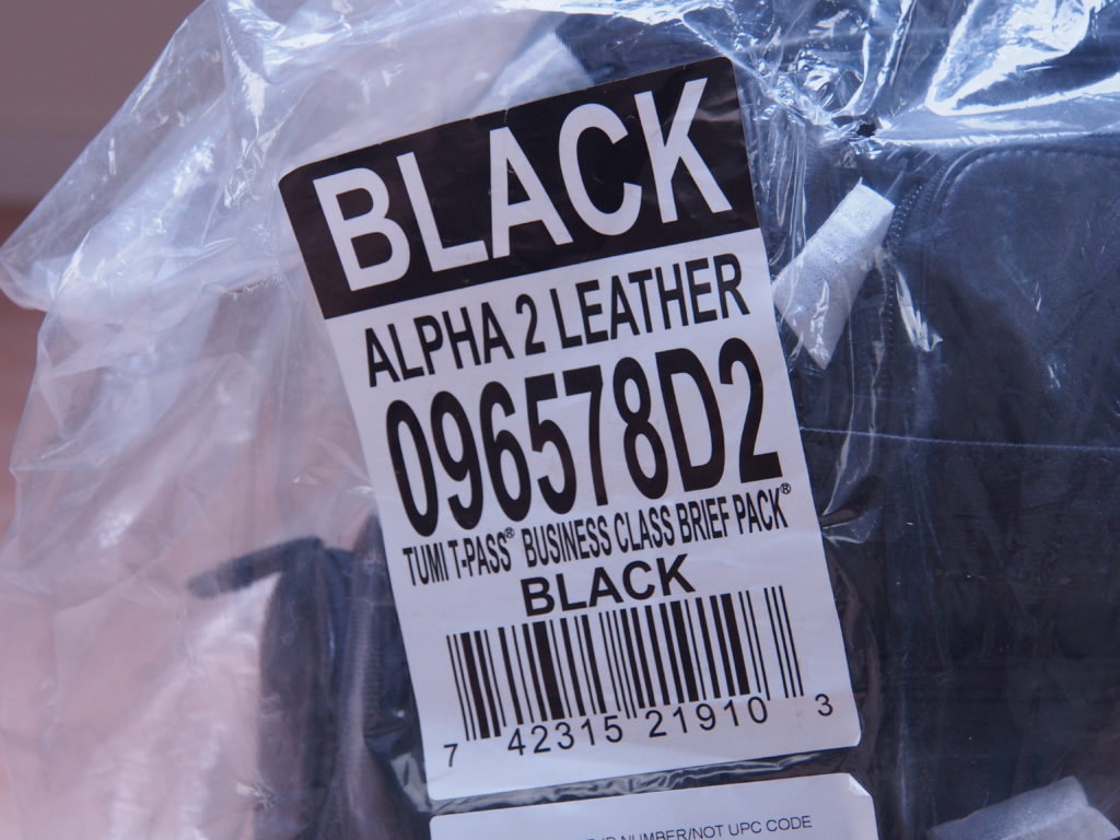 Tumi Alpha 2 backpack leather unboxing 