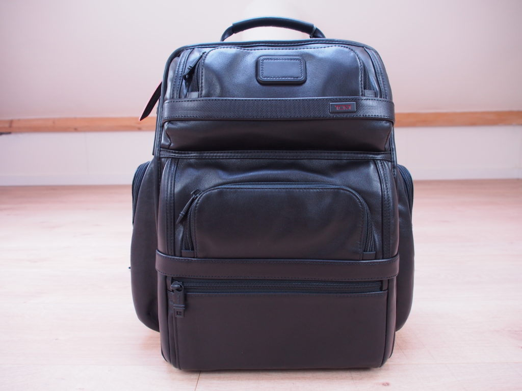 Tumi Alpha2 Business - Leather T-Pass® Business Class Brief Pack®