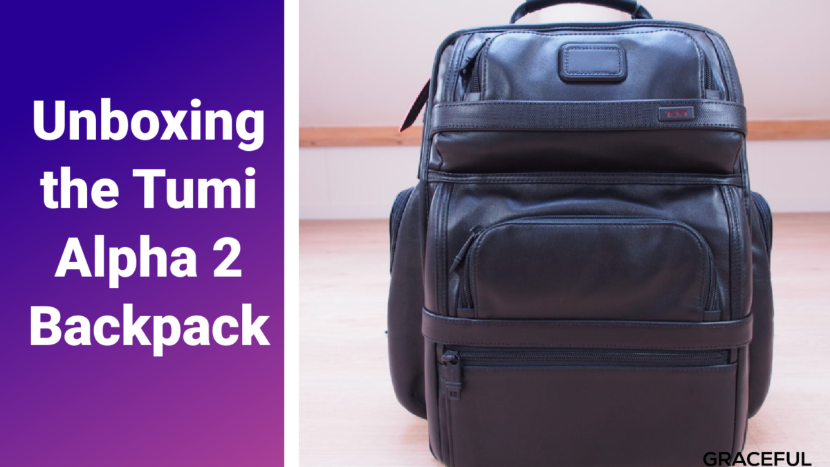 Most Complete Review: Unboxing the Tumi Alpha 2 Backpack