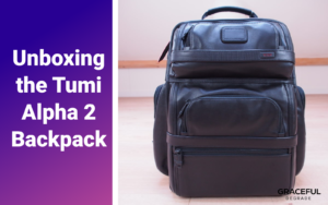 Unboxing the Tumi Alpha 2 Backpack