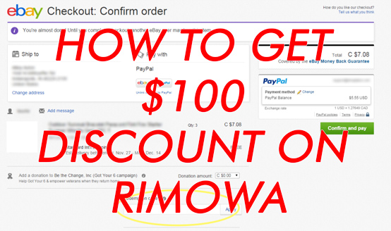 How to get $100 discount on Rimowa 