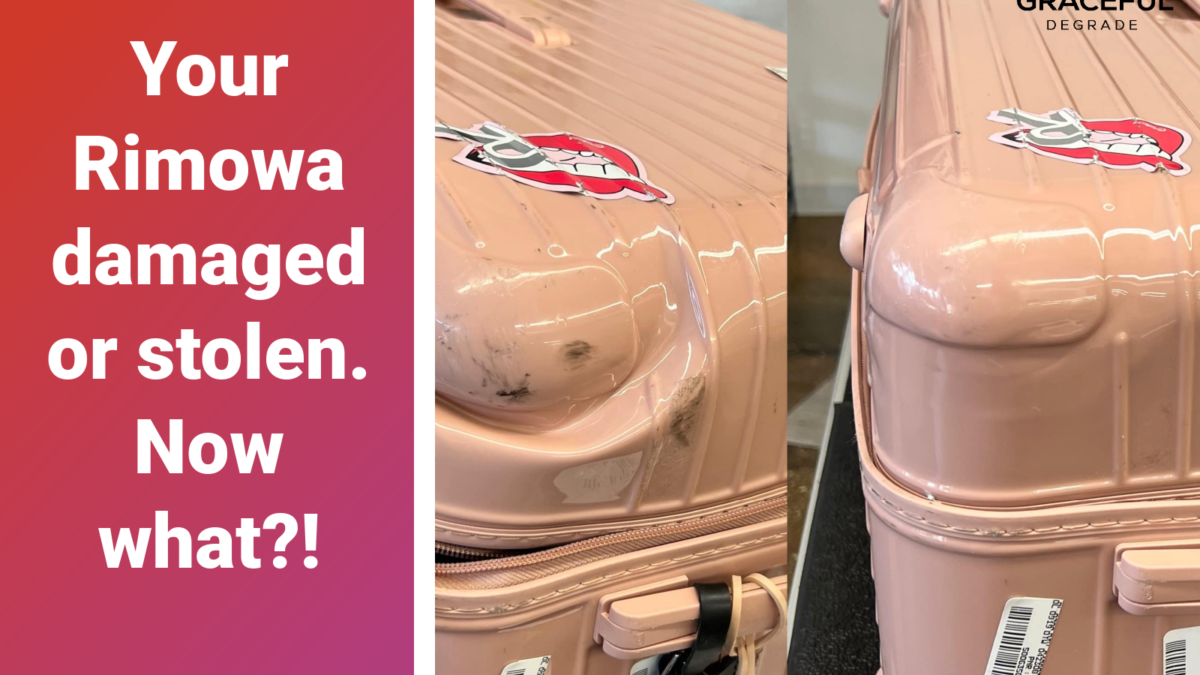 Your Rimowa damaged or stolen. Now what?!