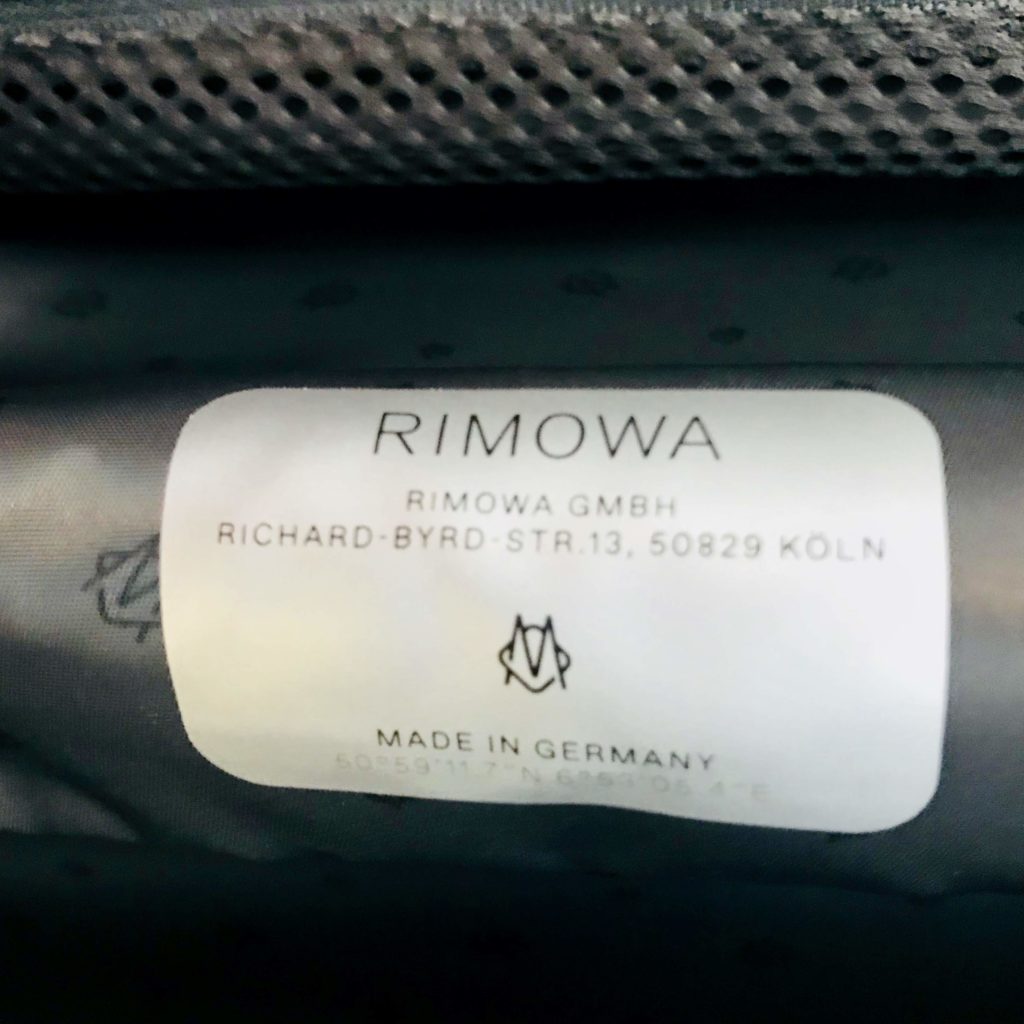 Rimowa Original Cabin S Made in Germany 