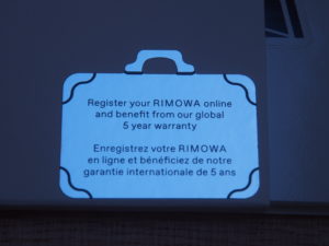 Rimowa Warranty