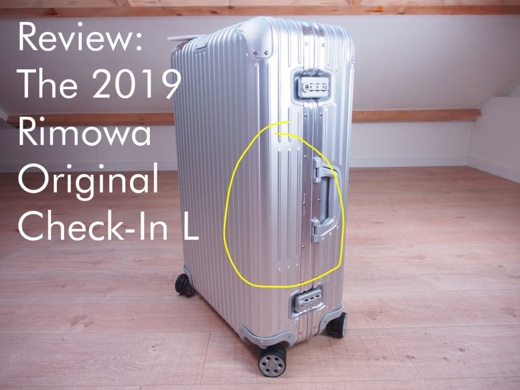 rimowa suitcase review