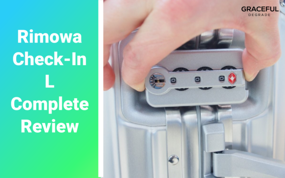 Rimowa Check-In L Complete Review (Read First Before Purchasing!)