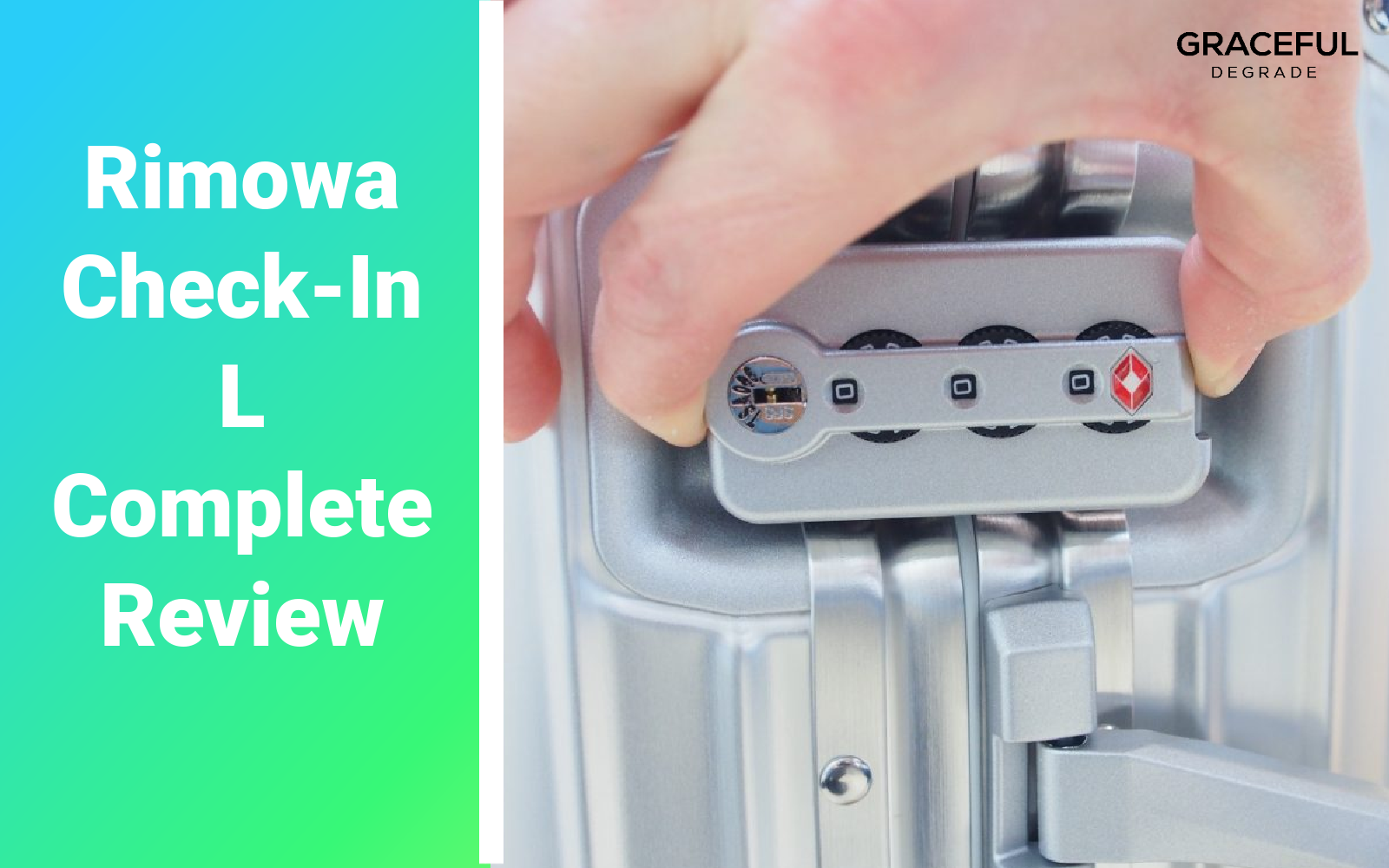 4K Review: Rimowa original Check-In L / how much damage did the first  flight? 