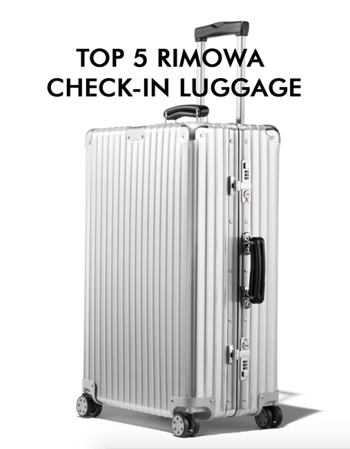 rimowa luggage sizes