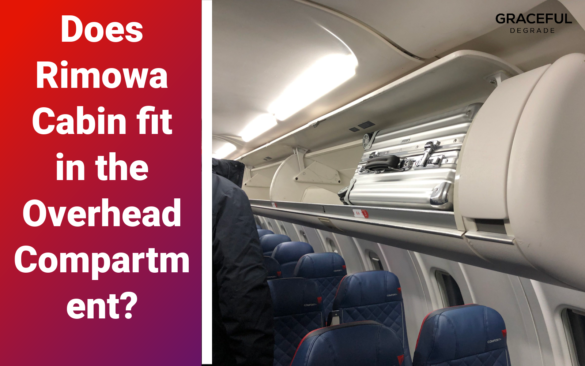 Rimowa fit in overhead compartment