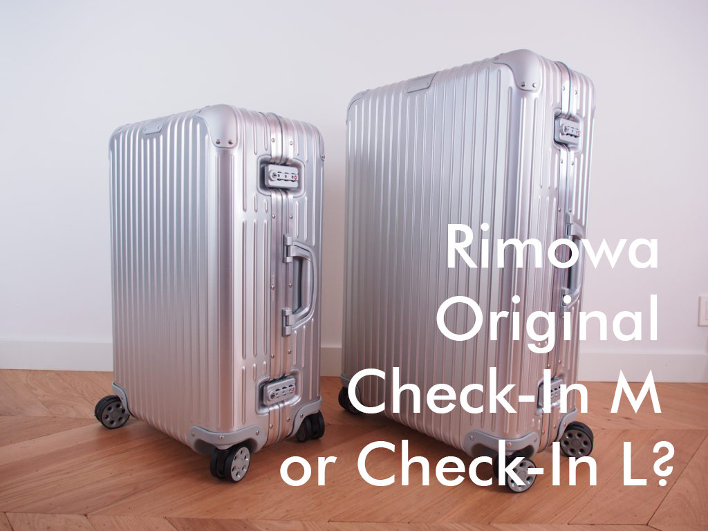 rimowa luggage size