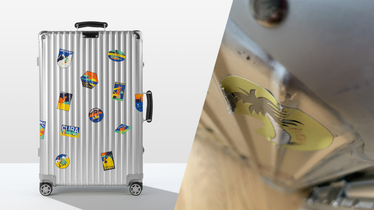 Rimowa Stickers. Will It Even Stick? Let’s Find Out!