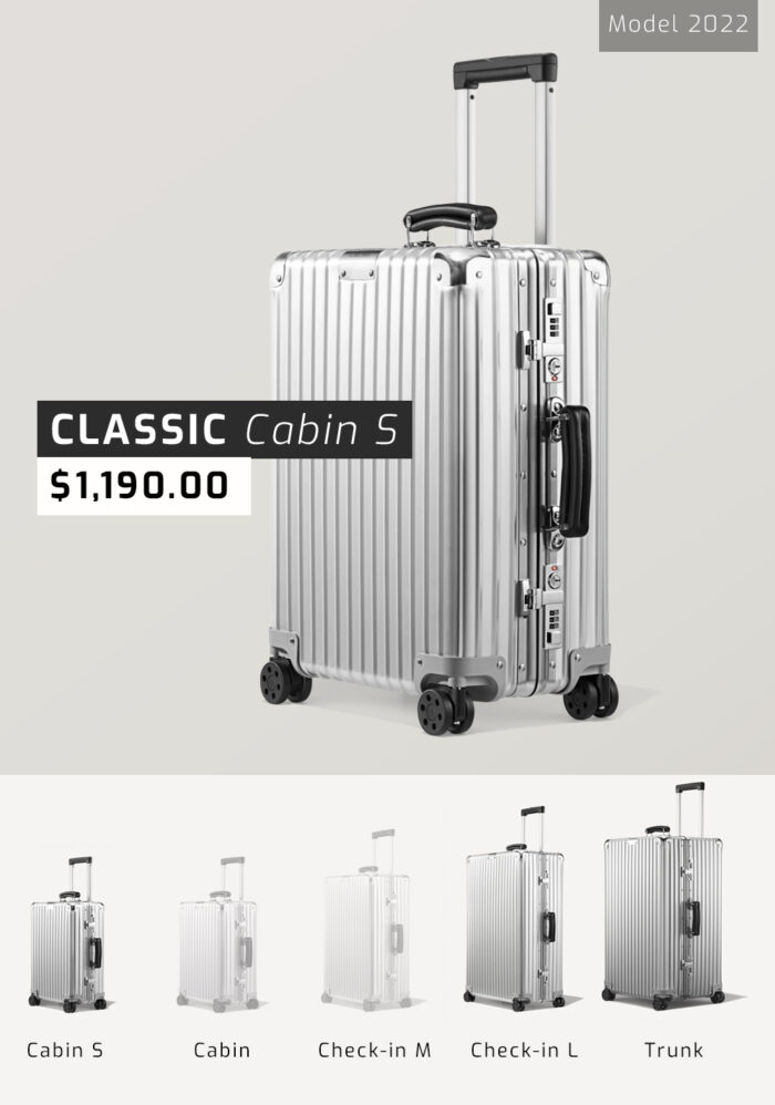 Rimowa: The Difference Between The Classic Cabin & The Original