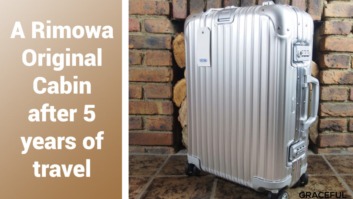 Rimowa Quality: A Rimowa Cabin after 5 years of travel