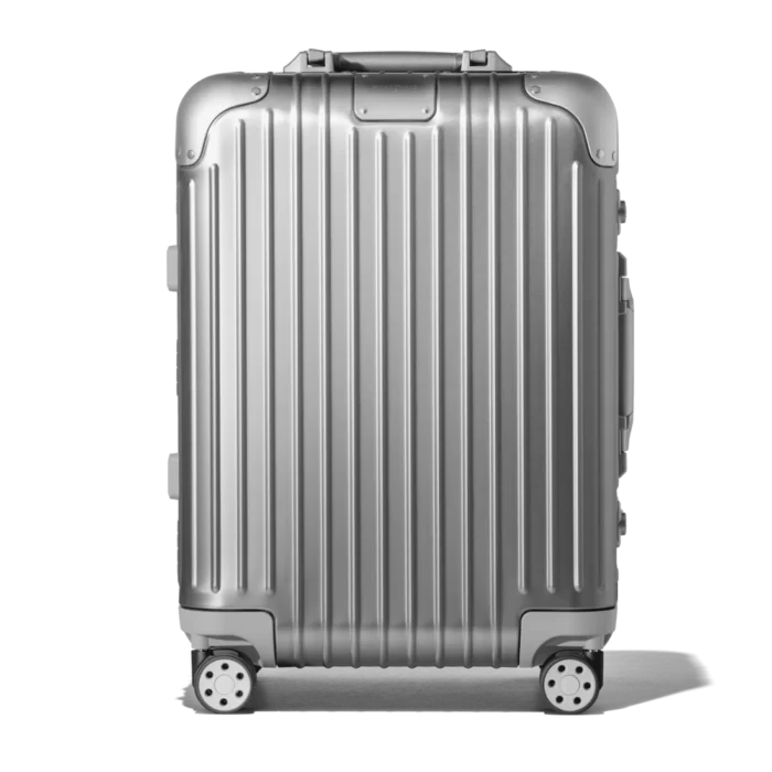 Authentic Rimowa Topas Stealth Aluminum Cabin Multiwheel IATA