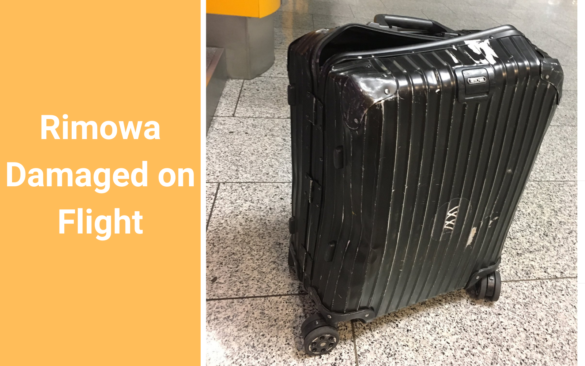 Rimowa damaged on flight