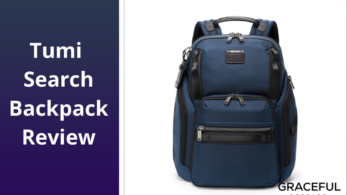 Tumi Search Backpack Review (Read Before Purchase!)